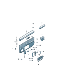1C0868084GRU-Finisher, for window Guard (primed)