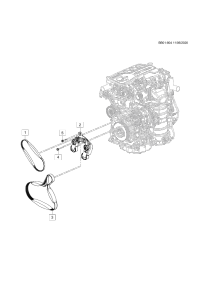 24111742-Belt, accessory drive sub