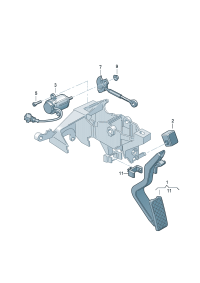 8D1721506AC-PEDAL-ACCELERATOR
