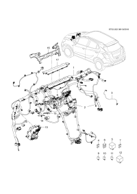 94785408-Harness, instrument panel (incl 2-3)