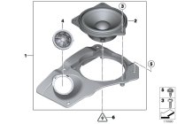 65139151969-Bracket-horn, lh