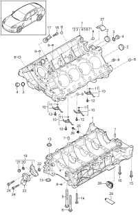 94810100124-Case crank Yet: Piston Porsche panamera:      Piston See technical information
