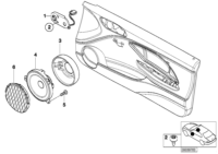65138374698-Horn assy-hi./ up