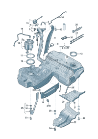 4GD201021K-Fuel tank & Fitting