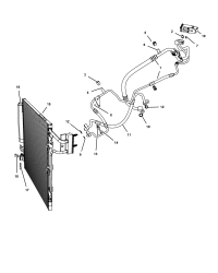 55111375AE-LINE A/C SUCTION AND LIQUID