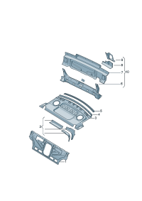 33D813511-Panel assy-qtr lwr