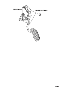 7811058061-SENSOR ASSY, ACCELERATOR PEDAL