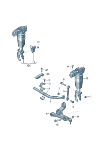 7L8616039D-Damper, air spring [Note] * * * * * * Pay attention to the repair manual