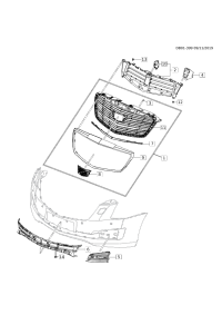 84101310-Actuator assy-fr bumper