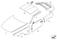 41003427223-Pillar assy-qtr lh