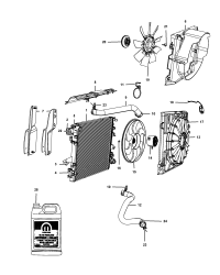 55111395AA-(F)HOSE RADIATOR OUTLET