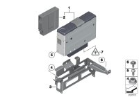 65152990910-Bracket CD CD changer