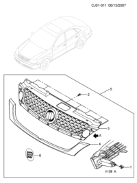 5488844-Grille (incl. 1-4,6)