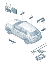 83A907453-Bracket-antenna