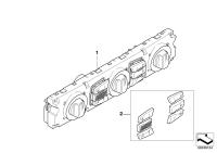 64116988502-Standard type, operation panel automatic air conditioner