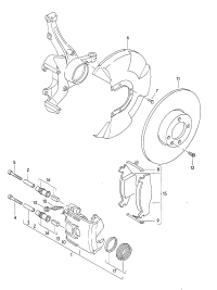 171615123B-Housing assy-caliper