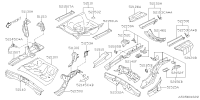 52119AN0109P-FLOOR PAN R CP 5D