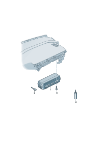 11G880204E-Air bag unit (Co-pilot position) **Install now only * * **Order when ordering * *