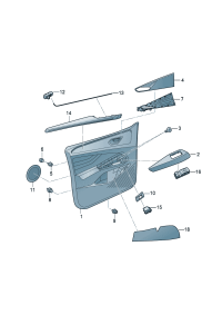 11G867011AYFS-Finisher, r. door (gray)