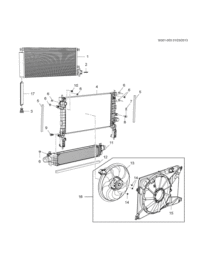 95298554-Radiator, (incl 7-10)