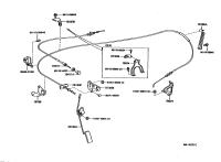 7841060090-Cable assy, throttle control