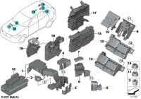 61138780756-Bracket fuse box