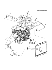 25769371-Balancer, radiator (incl 4) (incl. Low coolant sensor) (AC-DELCO #25769371)