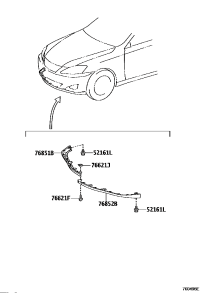 7685153010B0-Screen, r. fr. spoiler