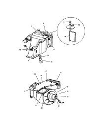 4885456AB-RESISTOR BLOWER MOTOR