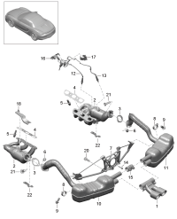 98111142101-ACTROS COMPRESSOR SILENCER