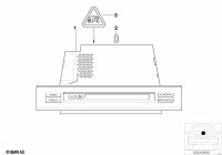 65126909881-Disc radio BMW Business
