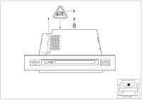 65126961219-Warranty radio BMW Business CD
