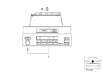 65126935006-Warranty radio BMW Reverse