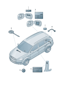 4L0010537JK-Charge pressure of tire Plate, symbol