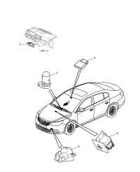 13578465-Sensor assy-sun & head lamp