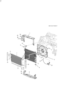 84194375-Harness, eng cooling fan