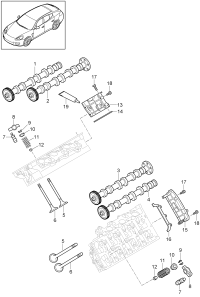95810511520-Seal, valve stem  Porsche panamera: 6 MM