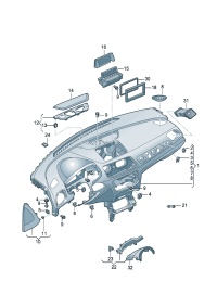 8UD857001A-Panel, w/duct