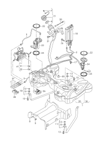 3Q0201607B-Suction unit & metering pump