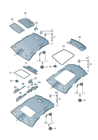 4GD867506A-Moulding headlining