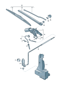 4KE955425-Wiper blade