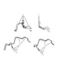 55038942AC-HOSE HEATER SUPPLY AND RETURN