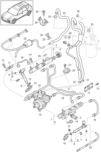 95511003501-Injector, high pressure (Assy)