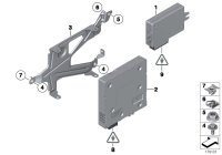 65159153139-Switch assy-supt TV
