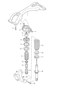 95533332120-Bracket-crossmember mtg