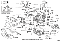 790310G070A1-COVER SUB-ASSY, NO.3 SEAT CUSHION, RH