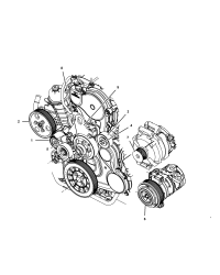 68027611AA-TENSIONER BELT