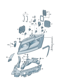 8R0941029L-Halogen headlamp (For traffic only)  D-14.12.2009 -04.03.2013