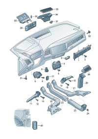 89G8209024PK-Ventilator assy (Driver seat) (essence)