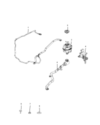 68280797AC-HOSE COOLANT BOTTLE INLET